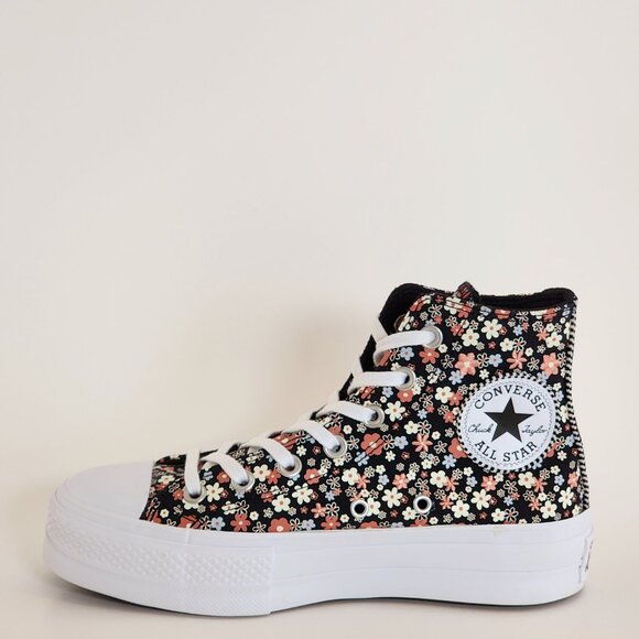 Converse CTAS Lift Hi Petite Petals Women's Platform Sneakers A14264C NWT - Picture 3 of 6